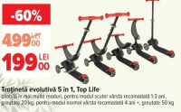 Top Life Troținetă evolutivă 5 în 1
