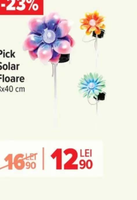 Pro Garden Pick Solar Floare 8x40 cm