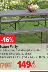 Scaun Party 54 x 44.5 x 80 cm