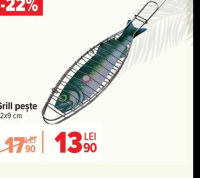 Grill pește 42x9 cm