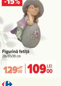 Magnesia Figurină fetiță 28x17x39 cm
