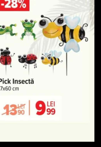 Pick Insectă 17x60 cm
