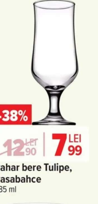 Pasabahce Pahar bere Tulipe 385 ml
