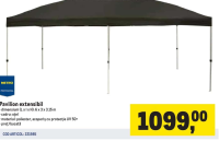 METRO PROFESSIONAL Pavilion extensibil 6 x 3 x 3.15 m