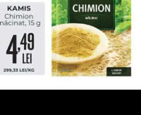 KAMIS Chimion măcinat, 15 g