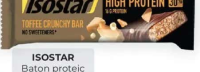 ISOSTAR Baton proteic crocant cu ciocolată și caramel, 55 g