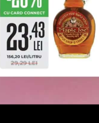 MAPLE JOE Sirop de arțar pur, 150 g