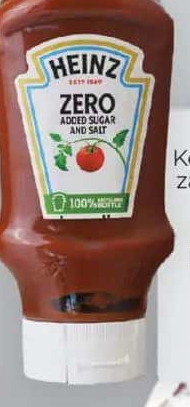 HEINZ Ketchup fără zahăr și sare, 400 g