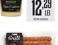 MAILLE Muștar Dijon original, 215 g