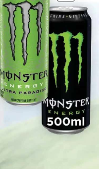 MONSTER Băutură energizantă diverse sortimente, 500 ml