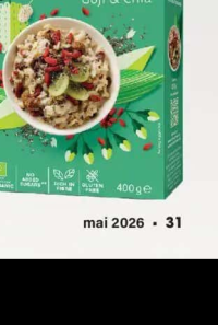 TURTLE Terci de ovăz bio clasic 400 g