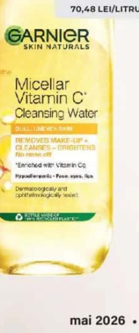 GARNIER Apă micelară Vitamin C 400 ml