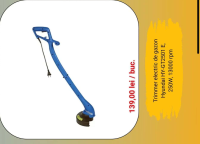 Hyundai Trimmer electric de gazon HY-GT2501 E, 250W, 13000 rpm