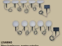 LIVARNO Sfere luminoase, pentru exterior 6,5 / 6,75 m