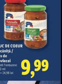 DUC DE COEUR Tocăniță / Sos de dovlecei în stil franțuzesc 400 ml