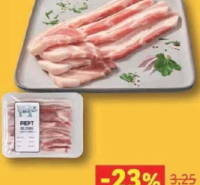 Piept de porc fără os, feliat per 100 g