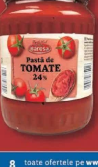 BARESA Pastă de tomate 720 g