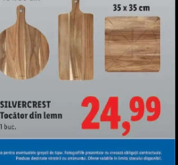 SILVERCREST Tocător din lemn