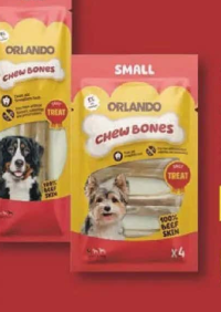 Orlando Rulouri masticabile cu vită și pui, pentru câini 80 g / 100 g / 170 g