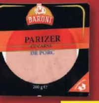 Baroni Parizer feliat porc / pasăre 200 g