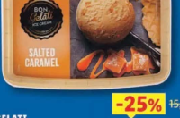 BON GELATI Înghețată cu gust de caramel sărat 1000 ml