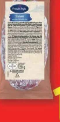 Duc De Coeur FRENCH STYLE Salam din carne de porc, cu brânză 120 g