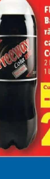 FREEWAY Băutură răcoritoare carbogazoasă Cola 0 zahăr 2 L