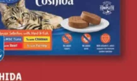 Coshida Hrană umedă pentru pisici Mousse mix de carne și pește 4 x 85 g
