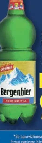 Bergenbier Bere blondă 2,2 L