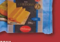 Milbona Brânză Cheddar maturată 3 luni 250 g