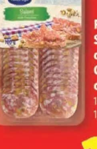 Duc De Coeur FRENCH STYLE Salam feliat cu brânză Comte / cu fistic 100 g
