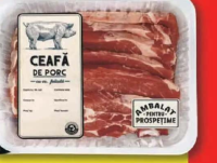 Ceafă de porc cu os feliată 100g