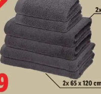 LIVARNO Set prosoape 1 set 6 bucăți