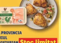 LA PROVINCIA PUIUL VEGETARIAN Pulpe de pui superioare, dezosate per 100 g