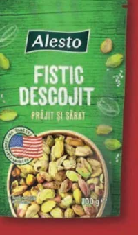 ALESTO Fistic descojit cu sare / fără sare 100 g