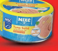NIXE File de ton în ulei floarea-soarelui 185 g