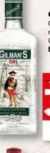 Gilman'S Gin natural / căpșuni 0.7L