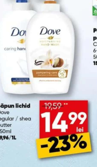 Dove Săpun lichid regular / shea butter 250ml
