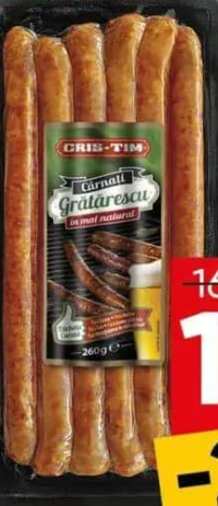 Cris-Tim Cârnați Grătărescu 260g