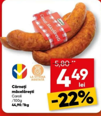 Caroli Cârnați măcelărești 100g