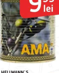Măsline negre gigant AMALTHIA 950 g