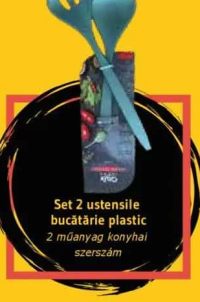 Qlux Set 2 ustensile bucătărie plastic