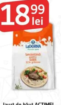 LaDORNA Smântână 500 ml, 32% grăsime