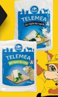 Carrefour Classic Telemea 200 g, oaie/ capră