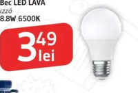 LAVA Bec LED 8.8W 6500K