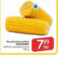 Porumb dulce prefiert AGROSPRINT 500 g
