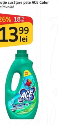 Soluție curățare pete Ace Color 1 L