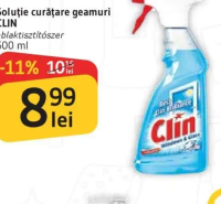 CLIN Soluție curățare geamuri 500 ml