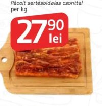 Supeco Piept de porc cu os marinat per kg