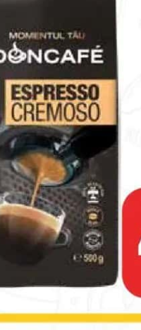 Cafea boabe DONCAFE Espresso Cremoso 500 g